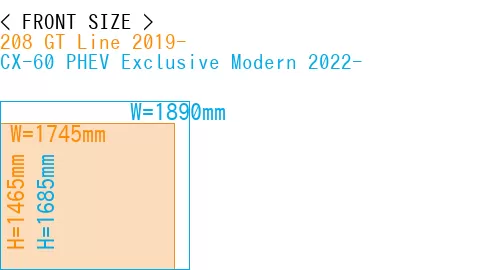 #208 GT Line 2019- + CX-60 PHEV Exclusive Modern 2022-